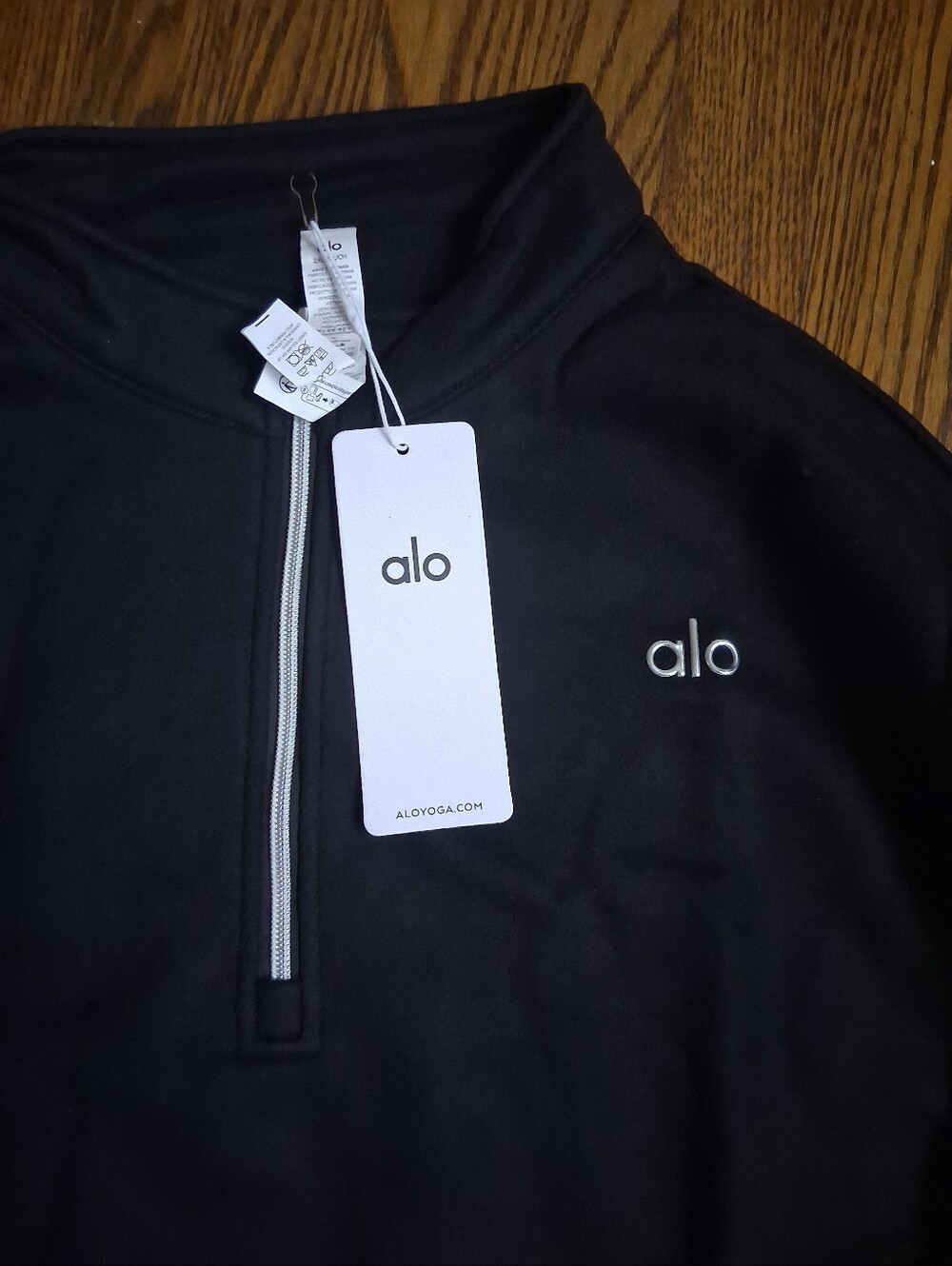 ALO Yoga Quarter-Zip Pullover Sweater XXL